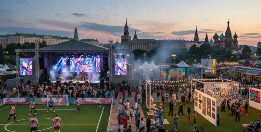 Фестиваль Арт-футбол 2025 в Москве — спортивное шоу, концерт и арт-площадка в одном Фестиваль Арт-футбол 2025 в Москве — спортивное шоу, концерт и арт-площадка в одном